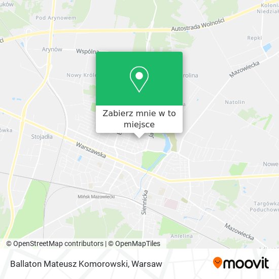 Mapa Ballaton Mateusz Komorowski