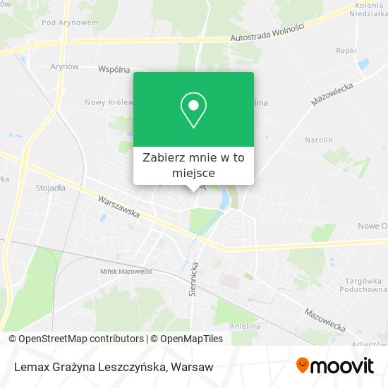 Mapa Lemax Grażyna Leszczyńska