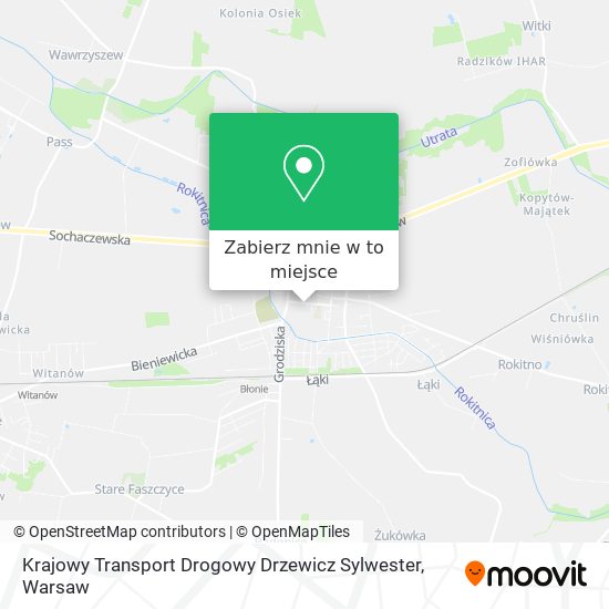 Mapa Krajowy Transport Drogowy Drzewicz Sylwester