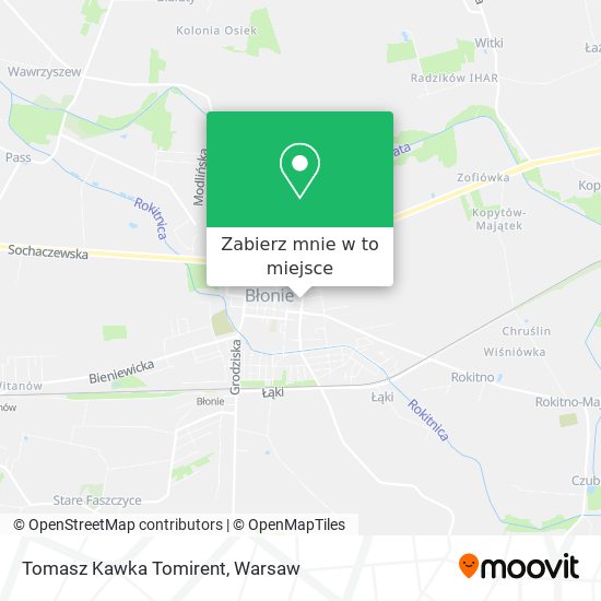 Mapa Tomasz Kawka Tomirent