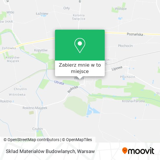 Mapa Skład Materiałów Budowlanych