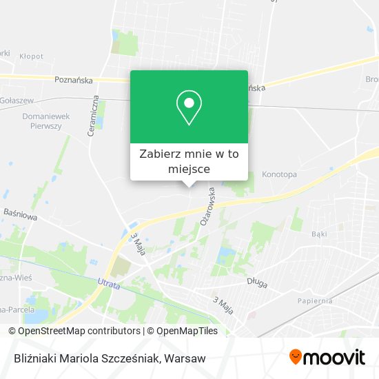 Mapa Bliźniaki Mariola Szcześniak