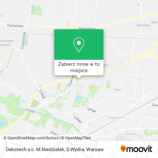 Mapa Dekotech s.c. M.Niedziałek, D.Wydra