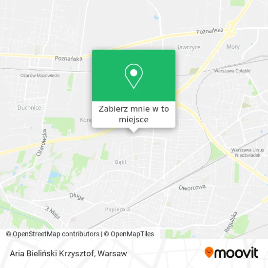 Mapa Aria Bieliński Krzysztof