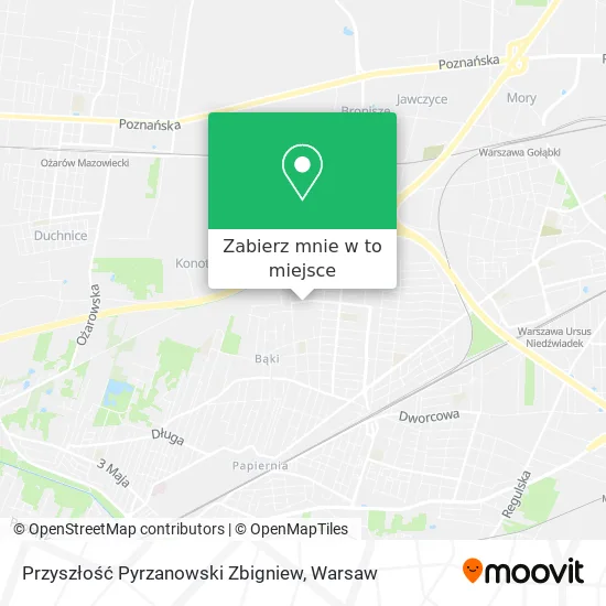 Mapa Przyszłość Pyrzanowski Zbigniew