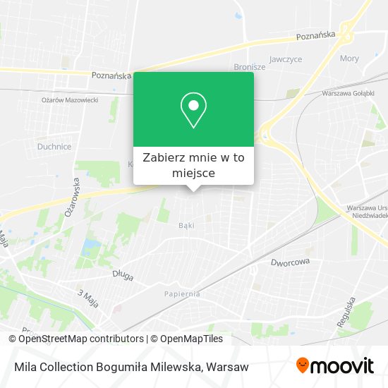 Mapa Mila Collection Bogumiła Milewska