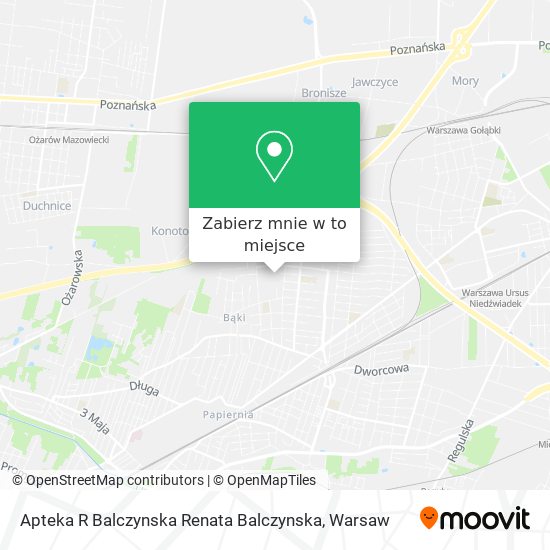 Mapa Apteka R Balczynska Renata Balczynska