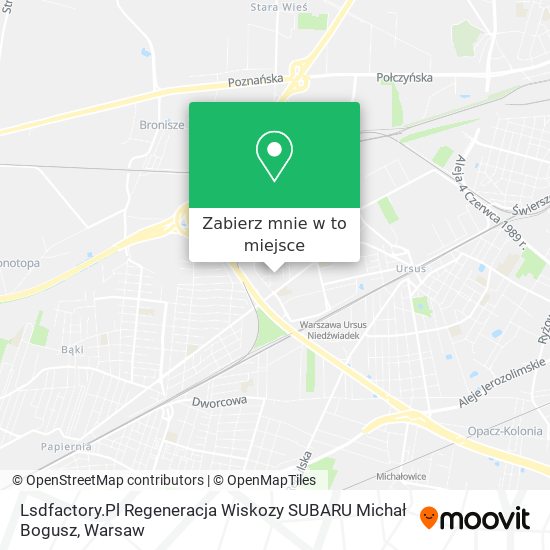 Mapa Lsdfactory.Pl Regeneracja Wiskozy SUBARU Michał Bogusz