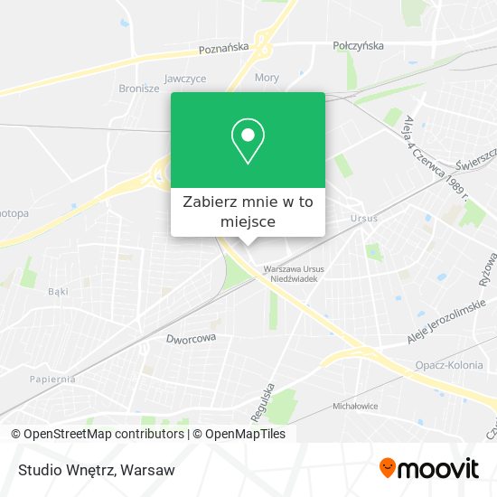 Mapa Studio Wnętrz