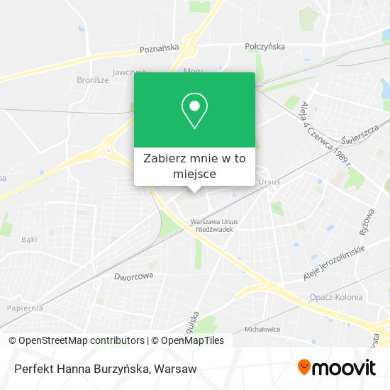 Mapa Perfekt Hanna Burzyńska