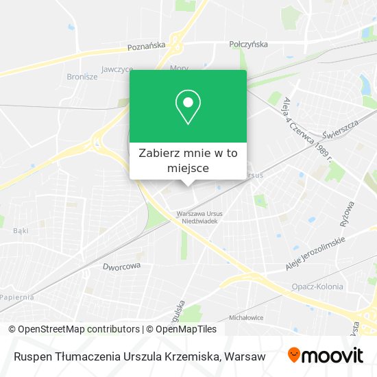 Mapa Ruspen Tłumaczenia Urszula Krzemiska