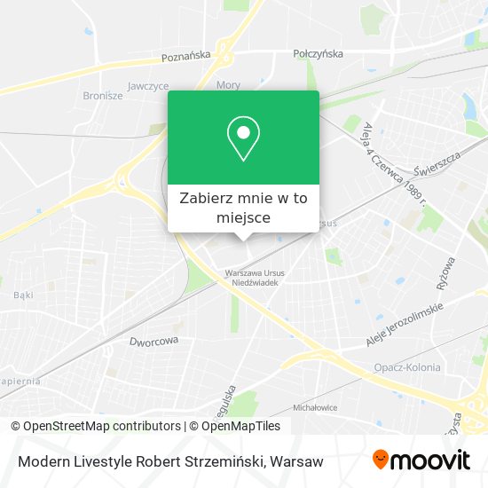 Mapa Modern Livestyle Robert Strzemiński