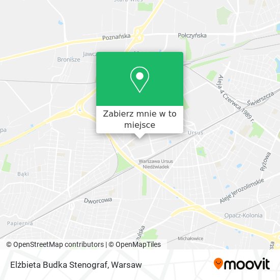 Mapa Elżbieta Budka Stenograf