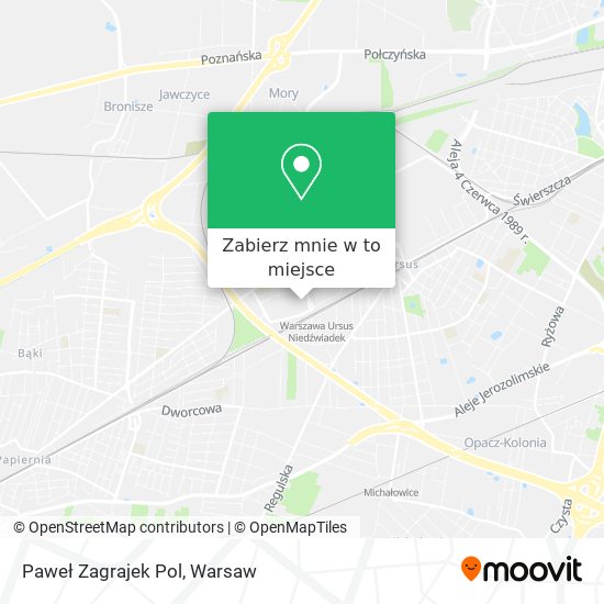 Mapa Paweł Zagrajek Pol