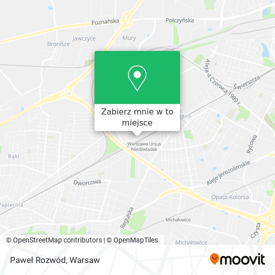 Mapa Paweł Rozwód