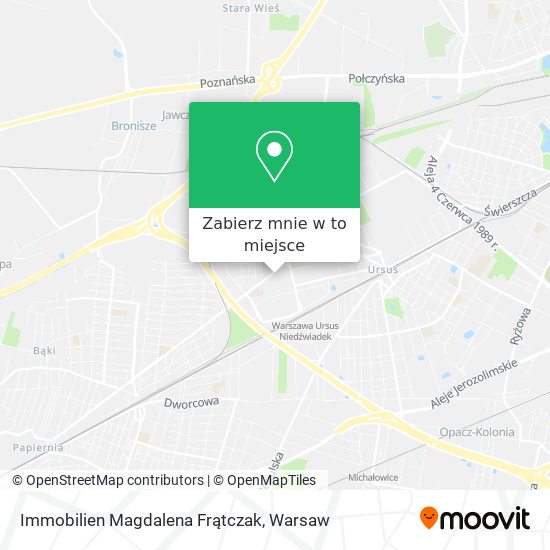 Mapa Immobilien Magdalena Frątczak