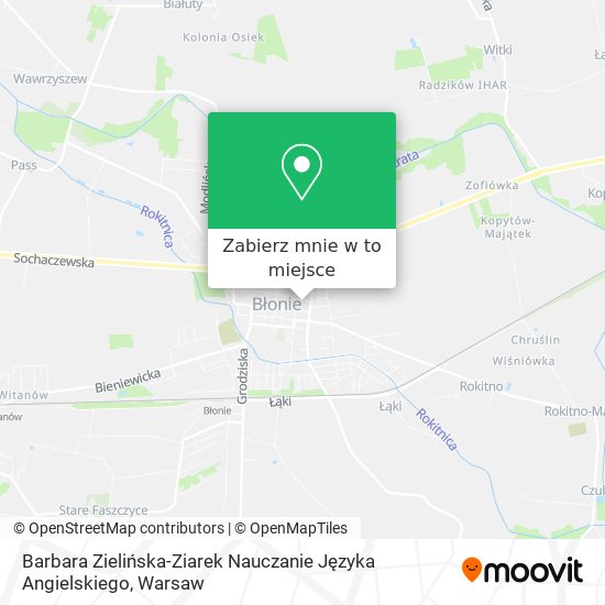 Mapa Barbara Zielińska-Ziarek Nauczanie Języka Angielskiego