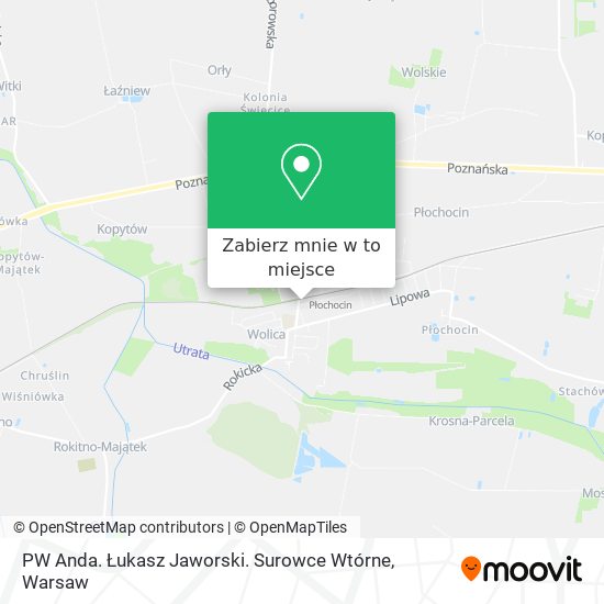 Mapa PW Anda. Łukasz Jaworski. Surowce Wtórne