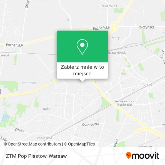 Mapa ZTM Pop Piastow