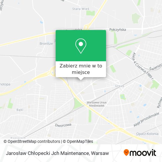 Mapa Jarosław Chłopecki Jch Maintenance