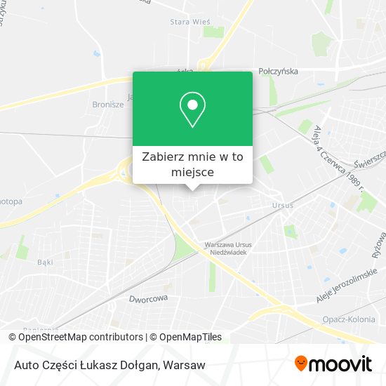 Mapa Auto Części Łukasz Dołgan