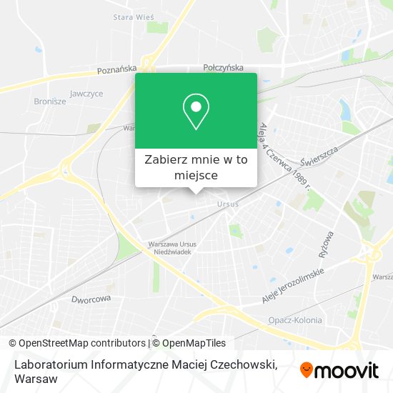 Mapa Laboratorium Informatyczne Maciej Czechowski