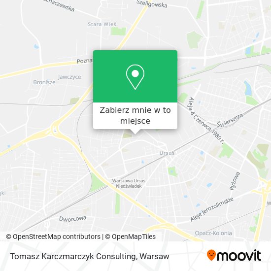 Mapa Tomasz Karczmarczyk Consulting