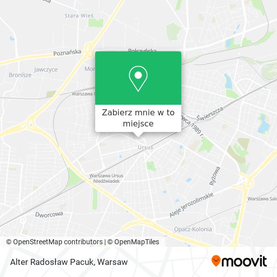 Mapa Alter Radosław Pacuk