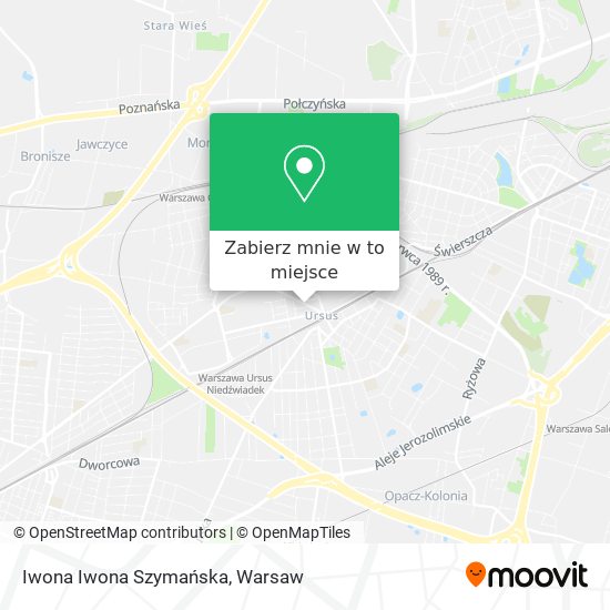 Mapa Iwona Iwona Szymańska