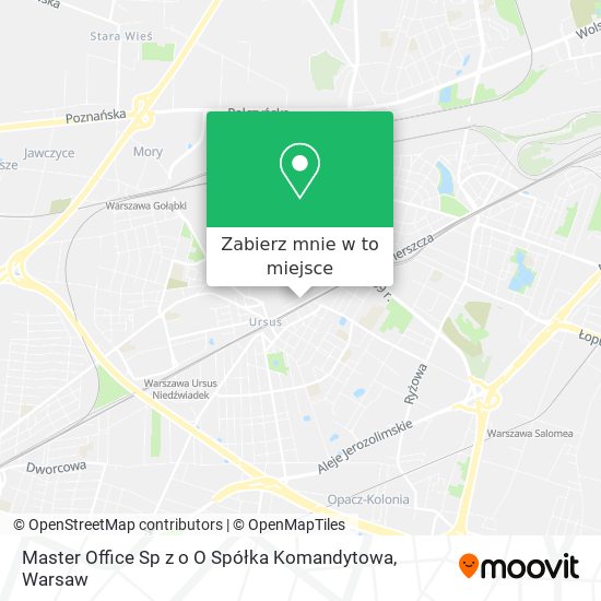 Mapa Master Office Sp z o O Spółka Komandytowa