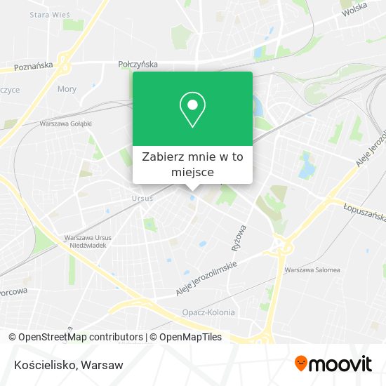 Mapa Kościelisko