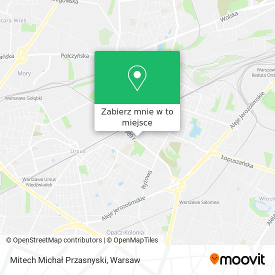 Mapa Mitech Michał Przasnyski