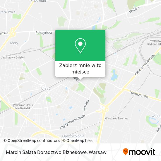 Mapa Marcin Salata Doradztwo Biznesowe