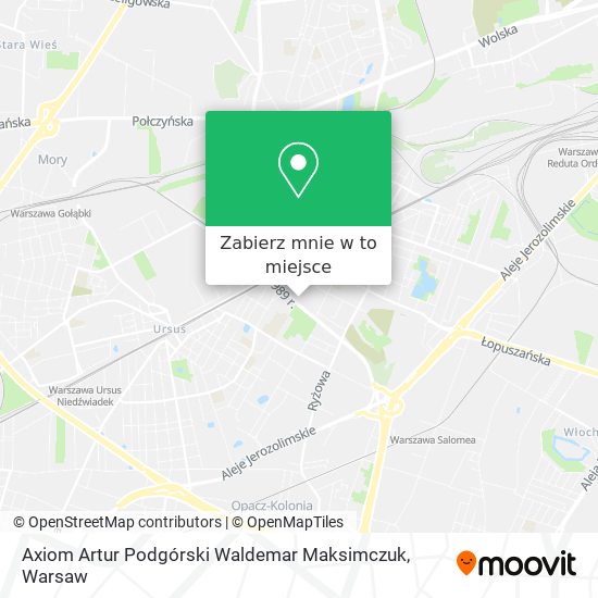 Mapa Axiom Artur Podgórski Waldemar Maksimczuk