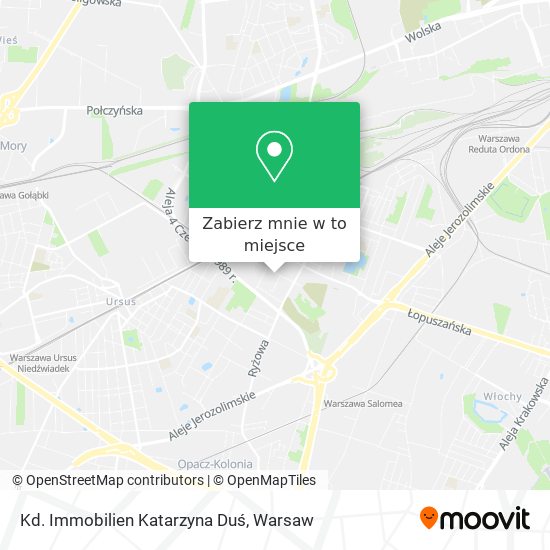 Mapa Kd. Immobilien Katarzyna Duś