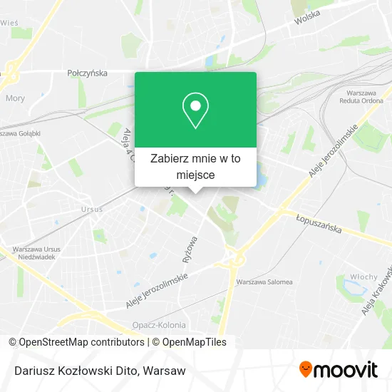 Mapa Dariusz Kozłowski Dito