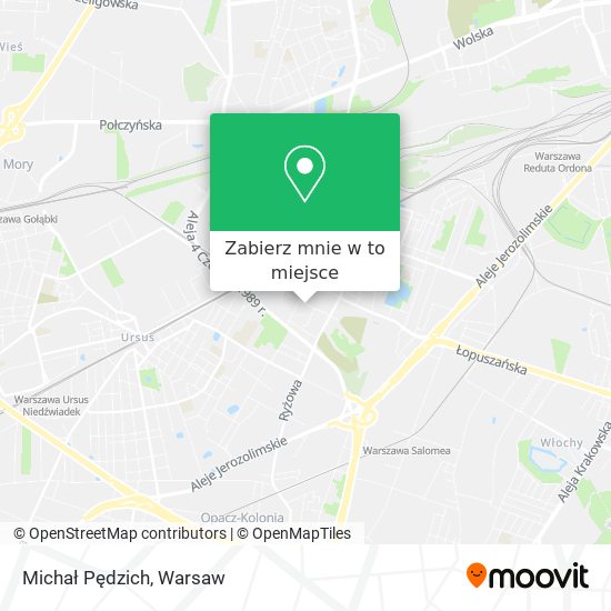 Mapa Michał Pędzich