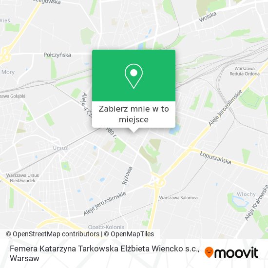 Mapa Femera Katarzyna Tarkowska Elżbieta Wiencko s.c.