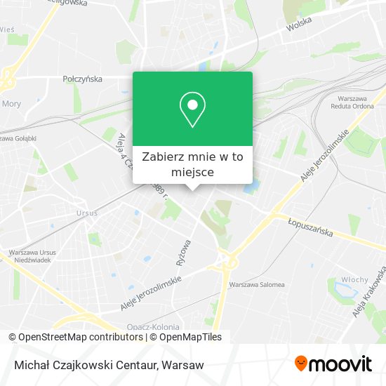 Mapa Michał Czajkowski Centaur