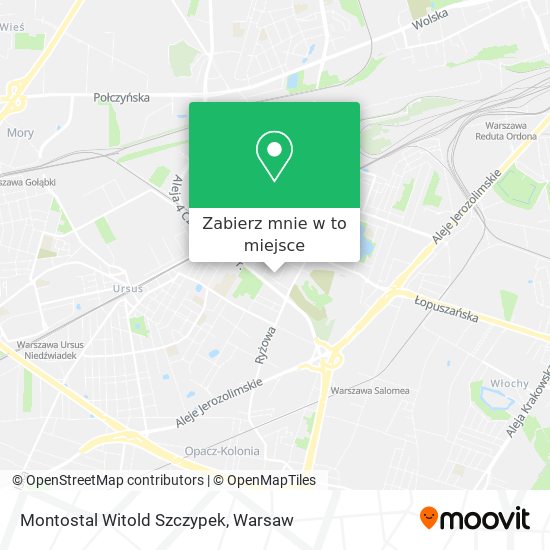 Mapa Montostal Witold Szczypek