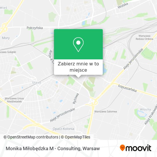 Mapa Monika Miłobędzka M - Consulting