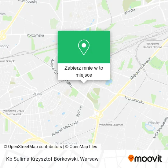 Mapa Kb Sulima Krzysztof Borkowski
