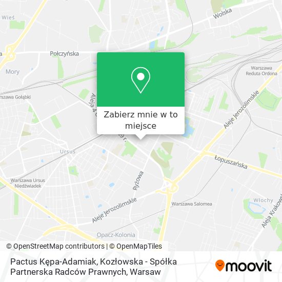 Mapa Pactus Kępa-Adamiak, Kozłowska - Spółka Partnerska Radców Prawnych