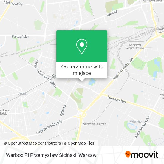 Mapa Warbox Pl Przemysław Siciński