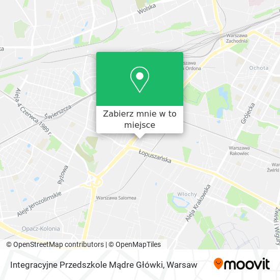 Mapa Integracyjne Przedszkole Mądre Główki