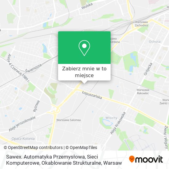 Mapa Sawex. Automatyka Przemysłowa, Sieci Komputerowe, Okablowanie Strukturalne