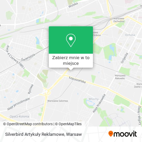 Mapa Silverbird Artykuły Reklamowe