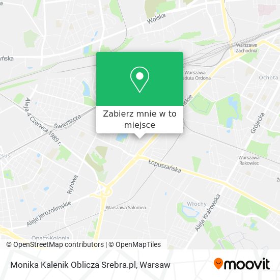 Mapa Monika Kalenik Oblicza Srebra.pl