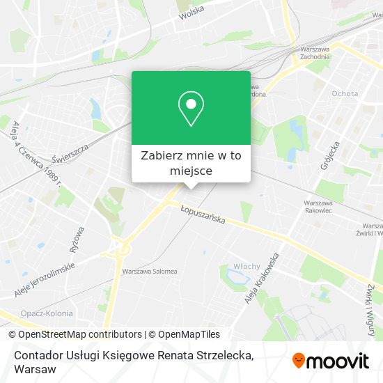 Mapa Contador Usługi Księgowe Renata Strzelecka