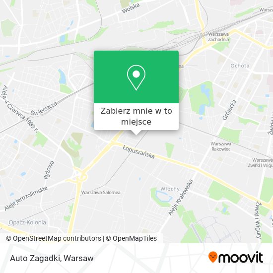 Mapa Auto Zagadki